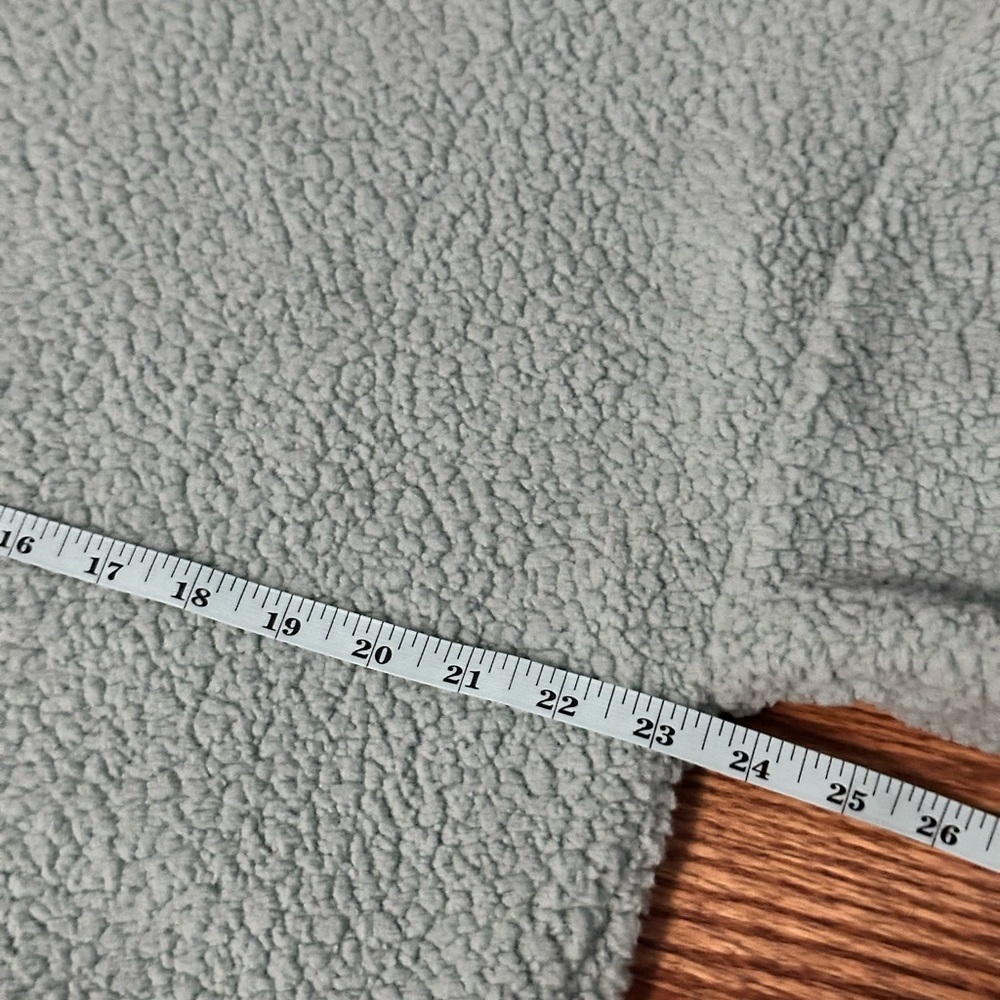 🆕 GAP Mockneck Pullover Sherpa Sweatshirt Size Large - Picture 13 of 13